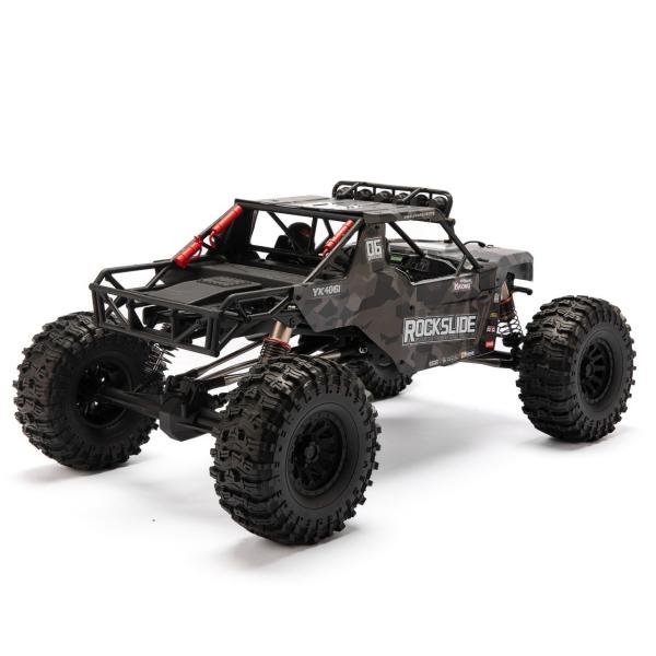 Yikong Rock Crawler Rock Slide 1/6 4WD Schwarz